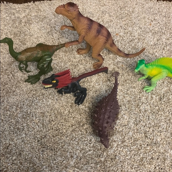 Colorful Dinosaur Toy Set bundle - Picture 13 of 14